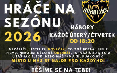 NÁBOR NOVÝCH HRÁČŮ – TEPLICE NORDIANS